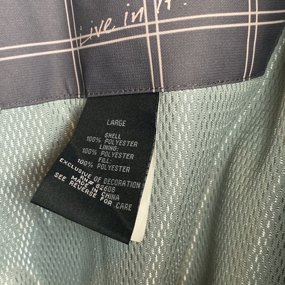 Free Country Winter Full Zip Plaid Checkered Belted Hip Length Jacket/Coat - Picture 12 of 16